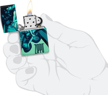 Load image into Gallery viewer, Zippo Mermaid Design 540 Color Pocket Lighter