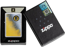 Load image into Gallery viewer, Zippo - Customized Message on U.S. Army® Soldier for Life Street Chrome 46420