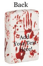 Load image into Gallery viewer, Zippo Lighter - Personalized Message Engraved on Backside Full Design 540 Color Style Windproof Lighter Bloody Hand #49808