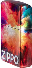 Load image into Gallery viewer, Zippo Lighter - Custom Message Engrave on Tie Dye Design - 540 Fusion 48982