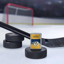 Load image into Gallery viewer, Zippo Lighter - Personalized Customize Message Engrave on Backside for Nashville Predators NHL Team 48044