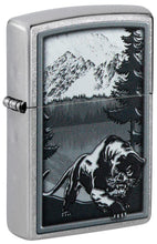 Load image into Gallery viewer, Zippo Lighter- Personalized Engrave Animals Outdoors Nature Mountain Lion 48381