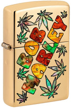Load image into Gallery viewer, Zippo Lighter - Personalized Custom Message Engraved on Back for Bob Marley Windproof Zippo Lighter (Brass #49835)