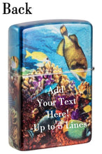 Load image into Gallery viewer, Zippo Lighter- Personalized Engrave Animals Outdoors Nature Turtle 48780