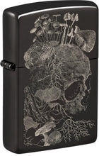 Load image into Gallery viewer, Zippo Lighter - Personalized Message Engraved on Backside for Fire Fighter Windproof Lighter (Skull Mushroom 48590)