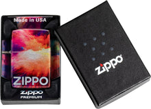Load image into Gallery viewer, Zippo Lighter - Custom Message Engrave on Tie Dye Design - 540 Fusion 48982