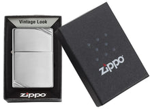 Load image into Gallery viewer, Zippo Lighter - Personalized Custom Message Engrave Chrome Windproof Lighter Vintage High Polish 260