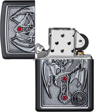 Load image into Gallery viewer, Zippo Anne Stokes Gothic Guardian Emblem Pocket Lighter
