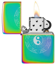Load image into Gallery viewer, Zippo Lighter - Custom Engraved with Your Message - Yin and Yang Design, Engraved - Multi-Color 46482