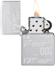 Load image into Gallery viewer, Zippo Lighter- Personalized Message Engrave for James Bond 007 Motif 48735