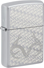 Load image into Gallery viewer, Zippo Lighter - Personalized Message Engraved on Backside Realtree Camouflage Windproof Lighter (Realtree 48751)