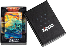 Load image into Gallery viewer, Zippo Lighter- Personalized for Colorful 540 Fusion Tumbled Pocket Lighter 48778