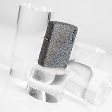 Load image into Gallery viewer, Zippo Lighter - Customized Message Classic Iron Ste Logo Pocket Lighter 211ZL