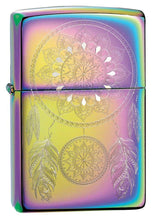 Load image into Gallery viewer, Zippo Lighter - Personalized Custom Message Engraved on Back for Dream Catcher Windproof Zippo Lighter #49023