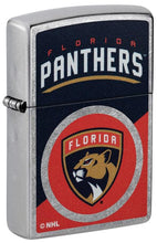 Load image into Gallery viewer, Zippo Lighter - Custom Engraved with Your Message for NHL Florida Panthers 2024 Street Chrome Pocket Lighter 46193