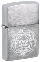 Load image into Gallery viewer, Zippo Lighter- Personalized Engrave Ace of SpadesZippo Ace of Spades #48500