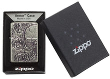 Load image into Gallery viewer, Zippo Lighter- Personalized Blossoms Flower Power Armor Case 28988