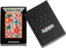 Load image into Gallery viewer, Zippo Lighter- Personalized Engrave Blossoms Flower Power Wavy Flowers 48718