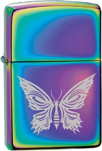 Load image into Gallery viewer, Zippo Lighter- Personalized Engrave Animal Design Spectrum Butterfly Z190