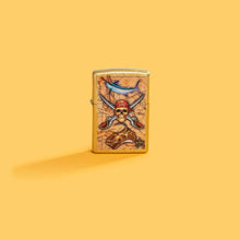 Load image into Gallery viewer, Zippo - Customized Message on for Guy Harvey Pirate Skull and Treasure Map 48966