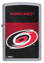 Load image into Gallery viewer, Zippo Lighter - Personalized Customize Message Engrave on Backside for Carolina Hurricanes NHL Team 48033