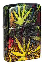 Load image into Gallery viewer, Zippo Lighter - Custom Engraved with Your Message for Fungi Fusion Design 540 Tumbled Brass Pocket Lighter 46387