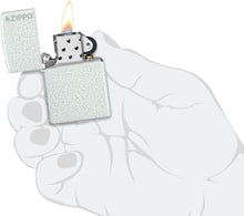 Load image into Gallery viewer, Zippo Lighter - Custom Message Engrave Glacier Color with Zippo Logo - 46020ZL