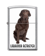Load image into Gallery viewer, Zippo Lighter-Labrador Retriever Street Chrome Windproof Lighter #Z5371