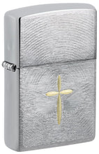 Load image into Gallery viewer, Zippo Lighter - Custom Engraved with Your Message - Angel Aura Design, Engraved - Brushed Chrome 46479
