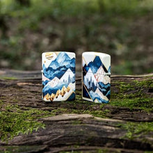 Load image into Gallery viewer, Zippo Lighter - Custom Engraved with Your Message for Mountain Collage Design 540 Matte Pocket Lighter 46262