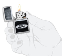 Load image into Gallery viewer, Zippo Lighter - Personalized Customize Message Engrave on Backside for Ford Design Zippo Lighter (Ford Logo Design 48405)