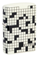 Load image into Gallery viewer, Zippo Lighter - Custom Engraved with Your Message for Crossword Design 540 Color Glow in The Dark Pocket Lighter 46285