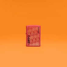 Load image into Gallery viewer, Zippo Lighter - Custom Engraved with Your Message - Made in USA Design - Red Matte 46487