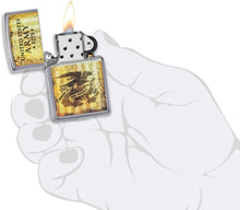 Load image into Gallery viewer, Zippo U.S. Army 1775 Street Chrome Pocket Lighter