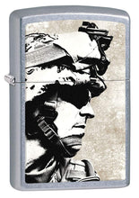 Load image into Gallery viewer, Zippo Lighter- Personalized Engrave for U.S. Army Military Soldier in Full Gear