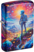 Load image into Gallery viewer, Zippo Lighter - Customized Message on Mushroom Forest 540 Matte Pocket 46433