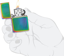 Load image into Gallery viewer, Zippo Dimensional Flame Design Multi Color Pocket Lighter