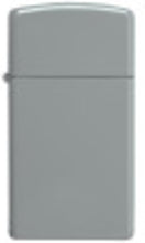 Load image into Gallery viewer, Zippo Slim Flat Grey Pocket Lighter