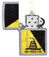 Load image into Gallery viewer, Zippo Lighter- Personalized Engrave for Don't Tread On Me with Snake 29842