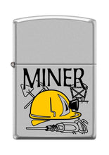 Load image into Gallery viewer, Zippo Lighter- Personalized Tradesman Craftsman Specialist Miner Coal Z5202