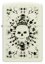Load image into Gallery viewer, Zippo Lighter - Custom Engraved with Your Message for Glowing Skull Design Glow in The Dark Pocket Lighter 46289
