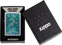 Load image into Gallery viewer, Zippo Lighter- Personalized Engrave John Smith Gumbula Snake & Turtle #48626