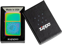 Load image into Gallery viewer, Zippo Lighter - Custom Message Engrave Backside Sun and Moon - Multi-Color 48960
