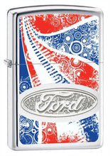 Load image into Gallery viewer, Zippo Lighter - Personalized Customize Message Engrave on Backside for Ford Design Zippo Lighter (Ford Oval 24946)