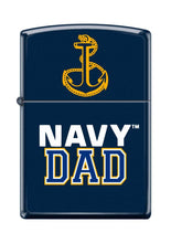 Load image into Gallery viewer, Zippo Lighter- United States Navy USN Dad Navy Matte Windproof Lighter #Z5074