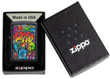 Load image into Gallery viewer, Zippo Lighter - Personalized Customize Message Engrave on Backside for Zippo Art Design (Street Art Design #49605)