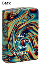 Load image into Gallery viewer, Zippo Lighter- Personalized Engrave for Patterns Swirl Glow in The Dark 48612
