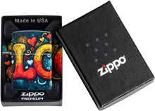 Load image into Gallery viewer, Zippo Lighter - Customized Message on Love Mural 540 Matte Pocket Lighter 46283
