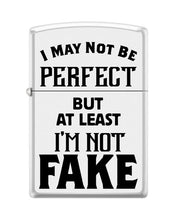 Load image into Gallery viewer, Zippo Lighter- Personalized Engrave I May Not Be White Matte #Z5441