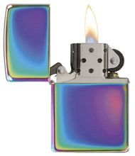 Load image into Gallery viewer, Zippo Lighter - Personalized Message Engraved on Backside Colored Windproof Lighter Spectrum 151